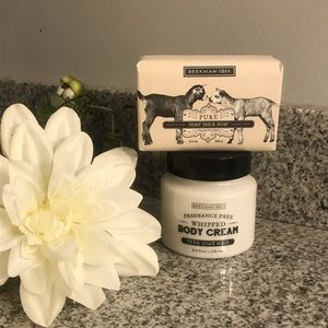 Beekman 1802 pure goat milk soap and cream